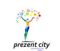 Prezent City - разработка логотипа, разработка фирменного стиля компании-мульти бренда.