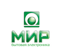 МИР  - разработка логотипа торговой сети.