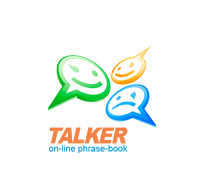 Talker - создание логотипа, создание фирменного стиля упаковки IT-продукта.