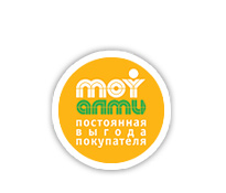 Мой Алми - разработка логотипа, разработка фирменного стиля потребительской программы в сети магазинов Алми.