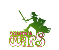 Amazonia Wars - создание логотипа, компьютерной сетевой игры.