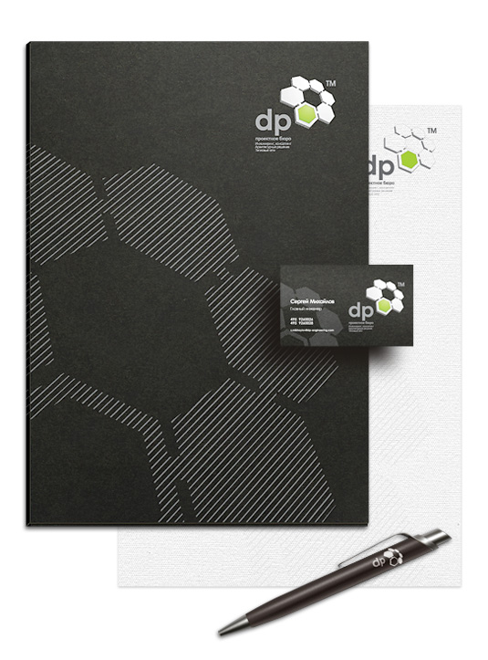 D.P - разработка логотипа