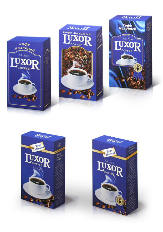 Luxor - разработка упаковки