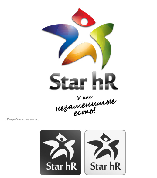 Разработка логотипа HR компании